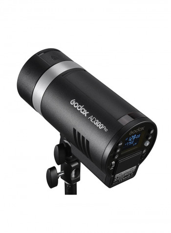 AD300Pro Portable Outdoor Strobe Flash Light Black