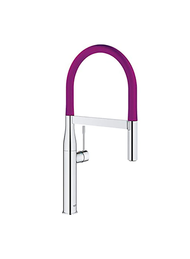 Single Lever Sink Mixer Chrome/Purple 49x240x530millimeter