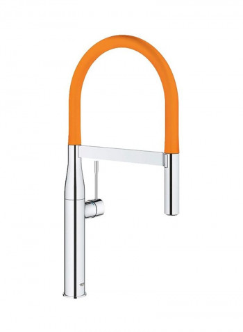 Single Lever Sink Mixer Orange/Gold 49x240x530millimeter