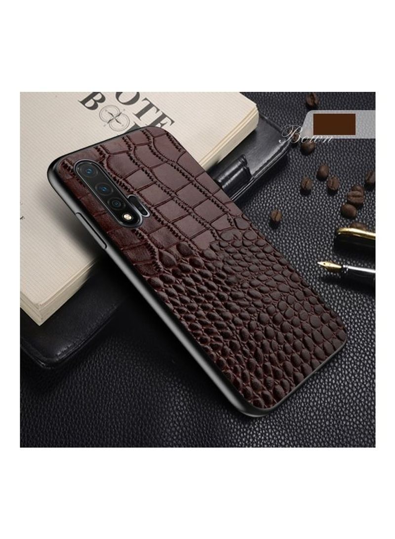 Protective Case Cover For Huawei Nova 6 Brown