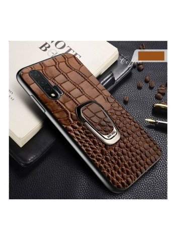 Protective Case Cover For Huawei Nova 4e Brown