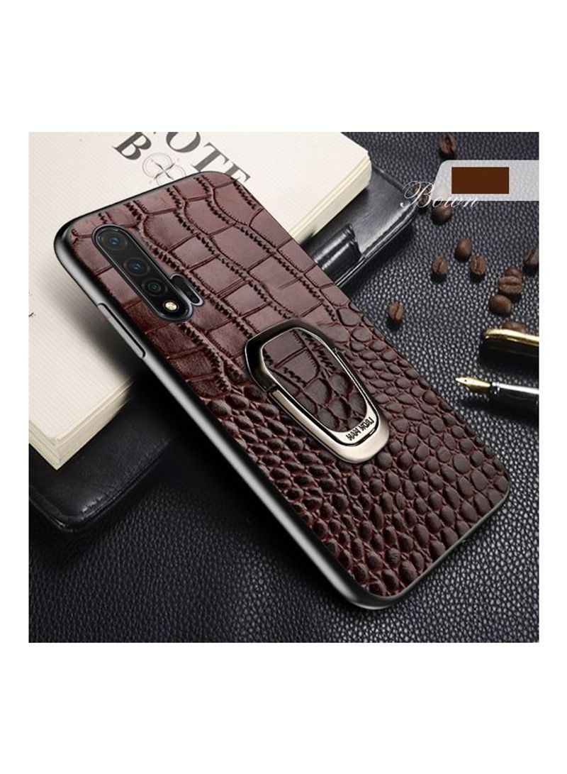 Protective Case Cover For Huawei nova 6 Brown