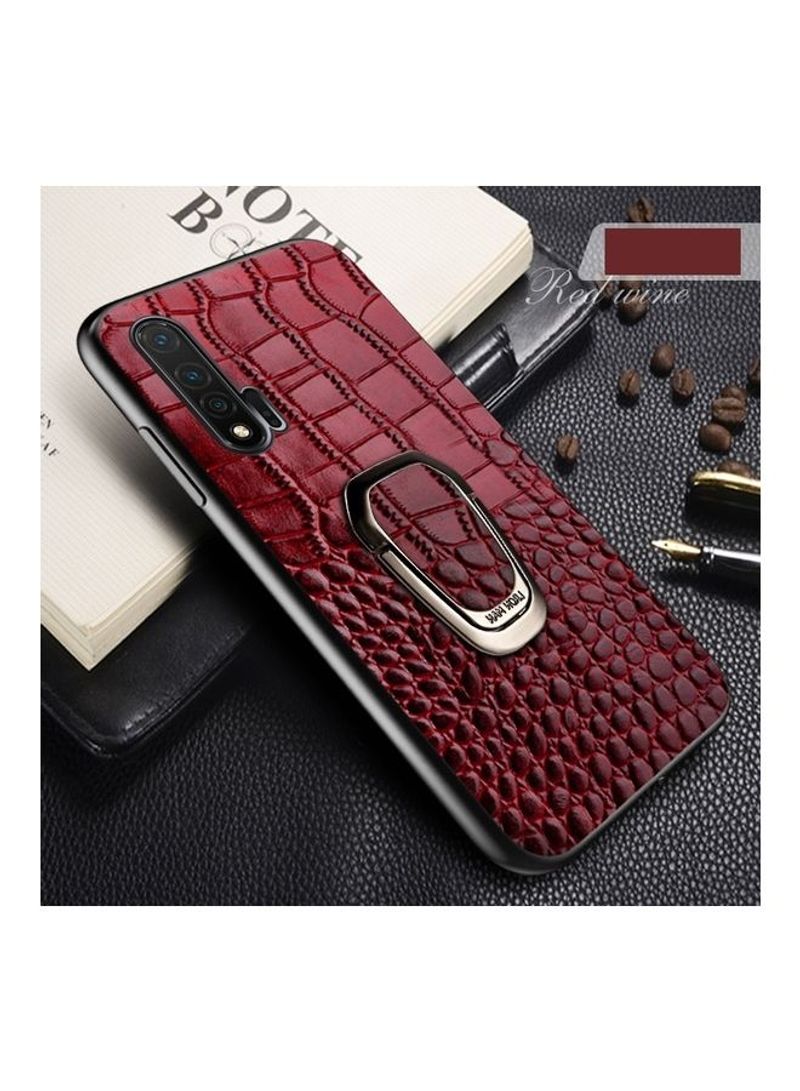 Protective Case Cover For Huawei Nova 6 Red/Golden