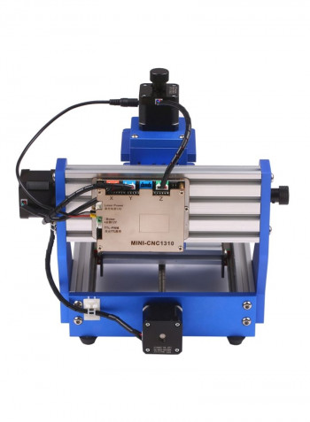 Portable Engraving Carving Machine Blue/Silver/Black 11.42x11.06x11.06inch