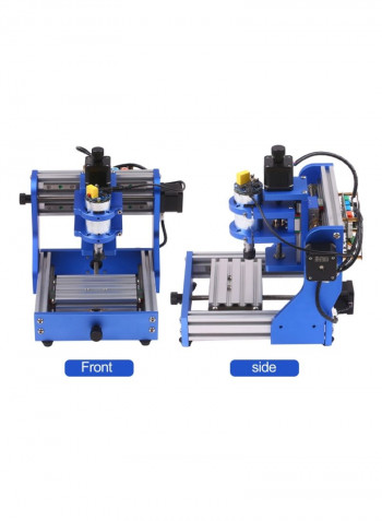 Portable Engraving Carving Machine Blue/Silver/Black 11.42x11.06x11.06inch