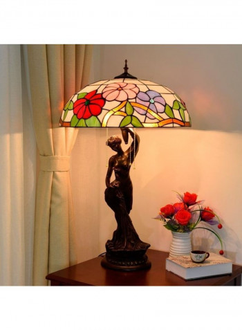 YWXLight Creative Pastoral Morning Glory Desk Lamp Multicolour 83x52x52cm