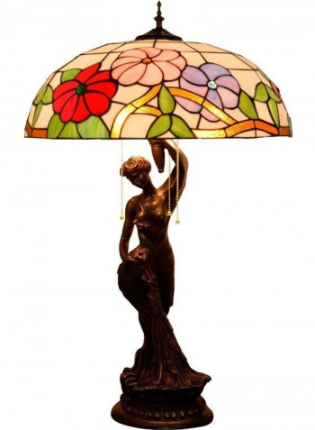 YWXLight Creative Pastoral Morning Glory Desk Lamp Multicolour 83x52x52cm