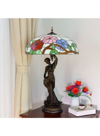 YWXLight Creative Pastoral Morning Glory Desk Lamp Multicolour 83x52x52cm