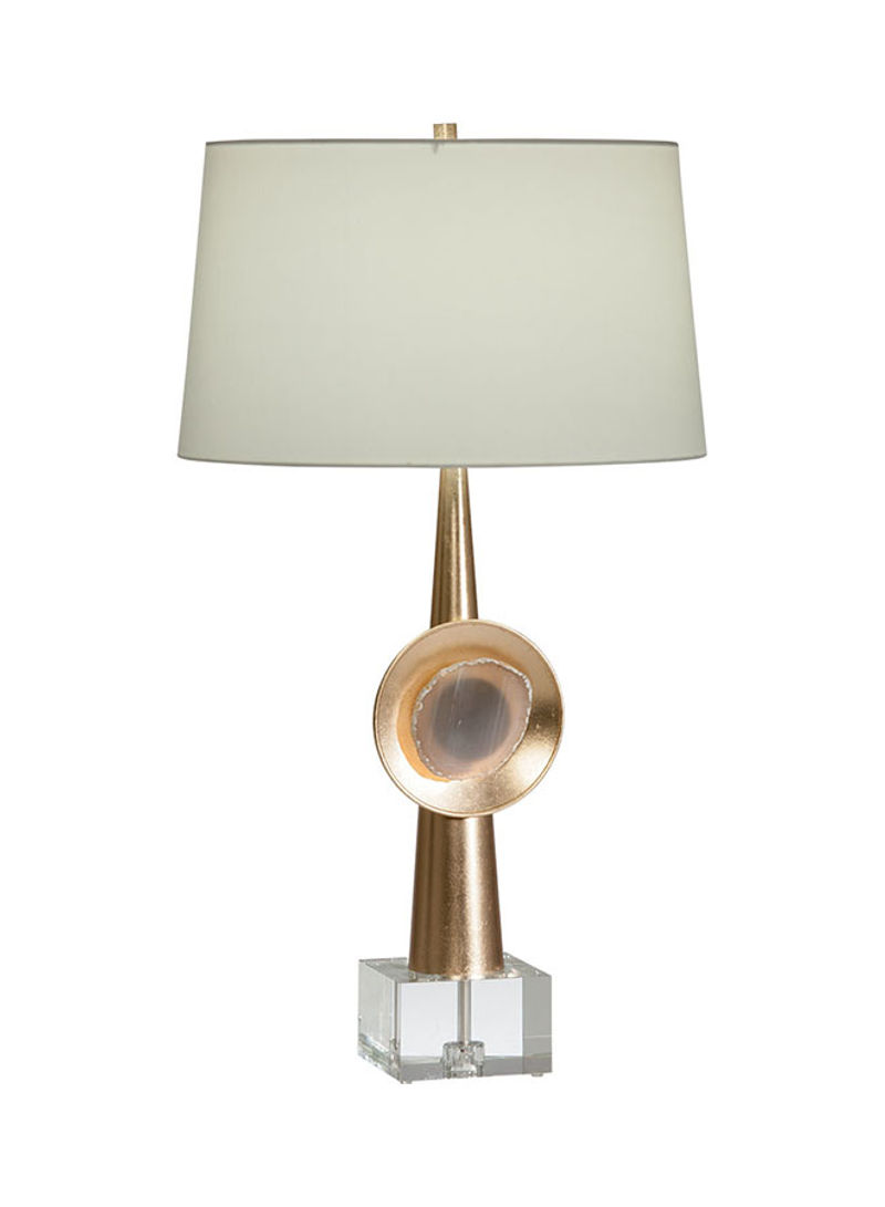 Agatha Table Lamp White/Gold 12.7  x 12.7  x 74.93centimeter