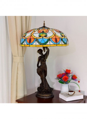 Large Art Decoration Table Lamp Multicolour 83 x 52 x 52centimeter