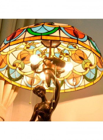 Large Art Decoration Table Lamp Multicolour 83 x 52 x 52centimeter