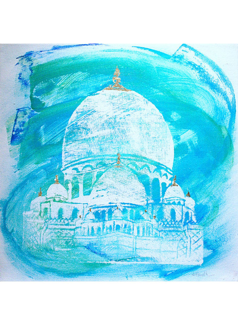 Sheik Zayed Grand Mosque Painting Multicolour