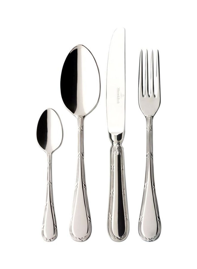 30-Piece Kreuzband Septfontaines Cutlery Set Silver