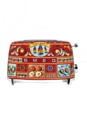 Dolce & Gabbana 2 Slice Toaster 950 W TSF01DGUK Multicolour