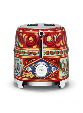 Dolce & Gabbana 2 Slice Toaster 950 W TSF01DGUK Multicolour