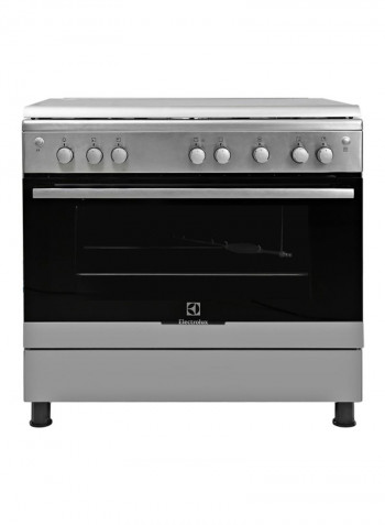 5-Burner Gas Cooker 90Cm EKG913A2OX Brushed stainless steel