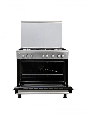 5-Burner Gas Cooker 90Cm EKG913A2OX Brushed stainless steel