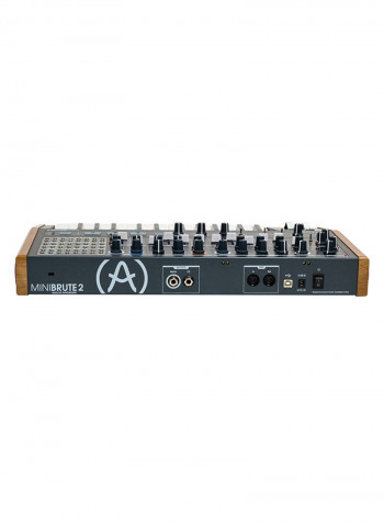 MiniBrute 2 - Semi-Modular Monophonic Analog Synthesizer with 48-Point Patchbay