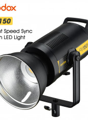FV150 1/8000s High Speed Sync Dimmable LED Flash Light Black