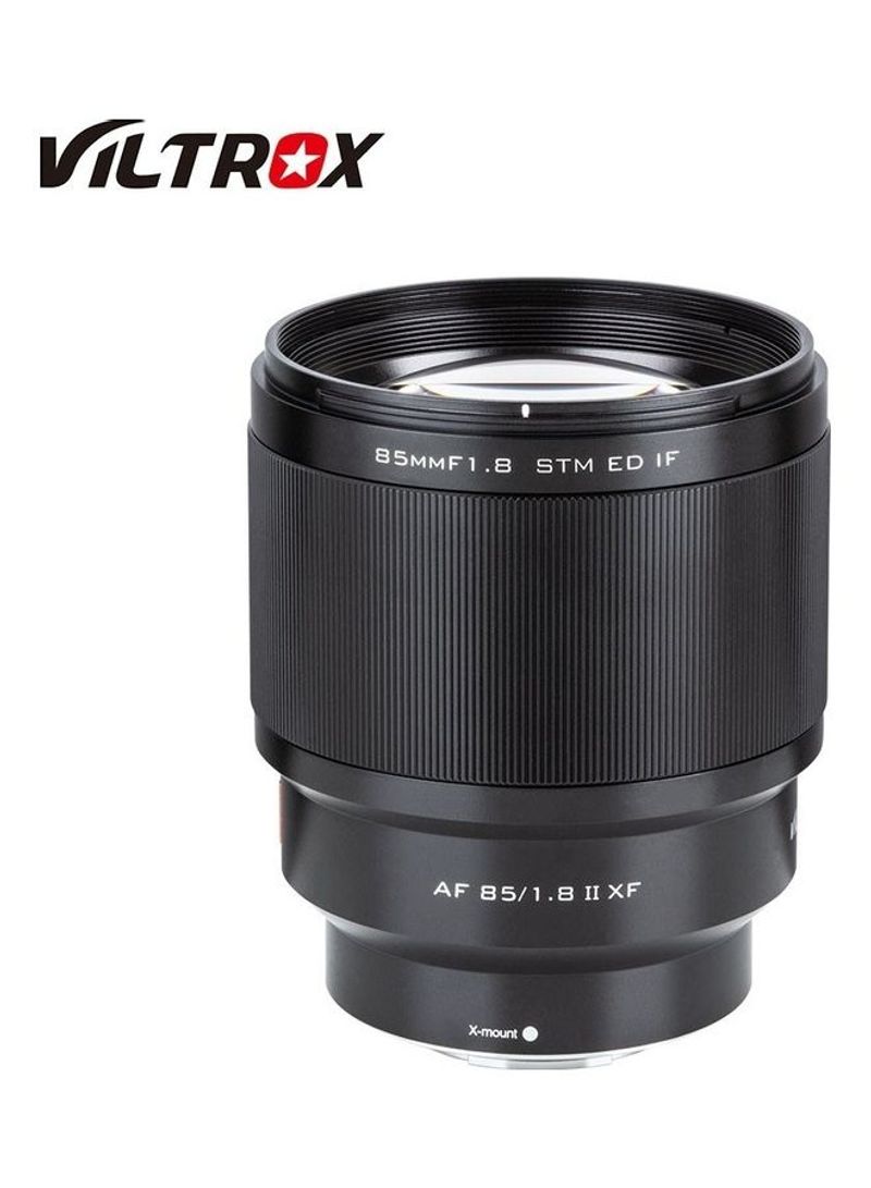 Auto Focus Prime Large Aperture Camera Lens Black