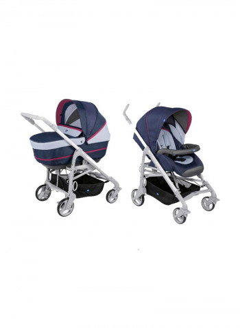 Duo Love Up Stroller With Carrycot - Earl Grey