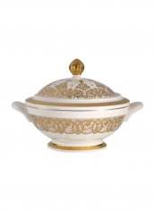 Golden Oasis Soup Tureen White/Gold 310x245x215millimeter reviews Golden Oasis Soup Tureen White/Gold 310x245x215millimeter