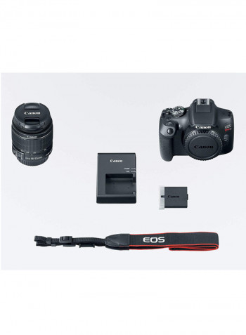 T7 18-55mm f/3.5-5.6 IS II Kit Memory Card Black