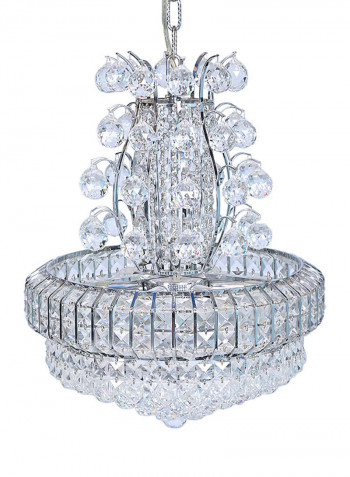 Chandelier Clear/Chrome 460x580millimeter
