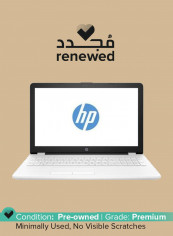 Renewed - Notebook 15DA0081CL Laptop With 15.6-Inch Display, Intel Core i5 Processor/8th GEN/8GB RAM/256GB SDD+HDD/Intel UHD Graphics 620 White
