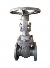 Carbon Steel Rising Stem Gate Valve Silver/Blue/Red