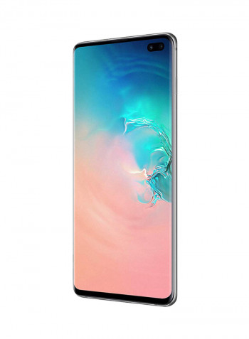 Samsung Galaxy S10 Plus Dual SIM Ceramic White 1TB 12GB RAM 4G LTE
