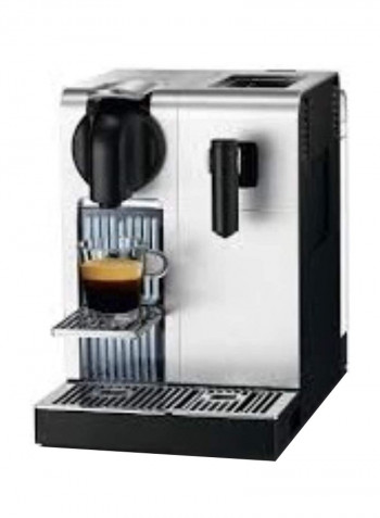 Lattissima Pro Brush Aluminuim Coffee Machine 1400ml 1400W F456-ME-PR-NE Silver