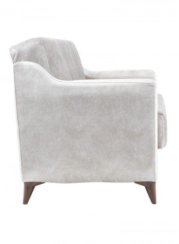 King 3 Seater Fabric Sofa Beige