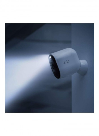 Wireless Security Camera System White