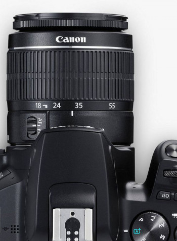 EOS 250D DSLR With EF-S 18-55mm f/3.5-5.6 III Lens 24.1MP,LCD Touchscreen, Built-In Wi-Fi, Bluetooth And NFC