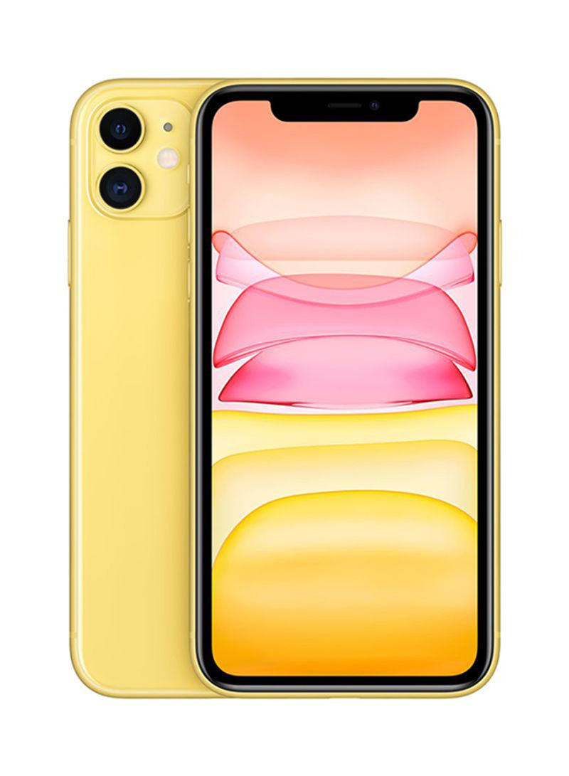 iPhone 11 Yellow 128GB 4G LTE (2020 - Slim Packing) - International Specs