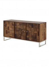 Castilian 3-door Sideboard Walnut 150x45x76cm