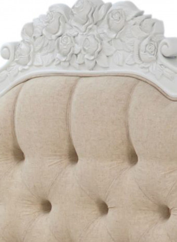 New Louis Queen Bed Multicolour 150 x 200cm