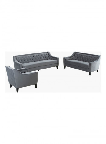 Modway 3-Seater Sofa Grey 221 x 90cm