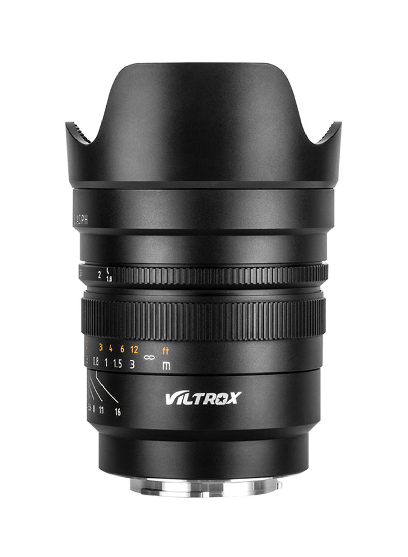 Professional Full-frame FE-20mm / F1.8 Wide Angle Lens For Sony Black