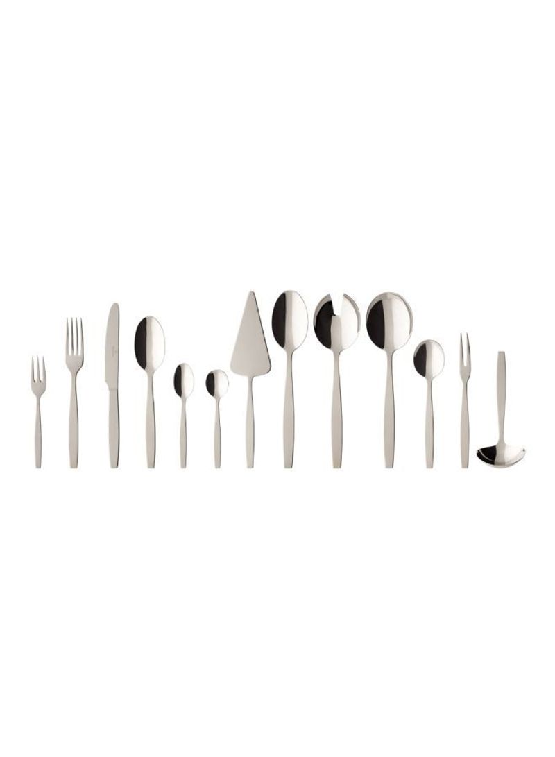 68-Piece Charles Cutlery Set Silver