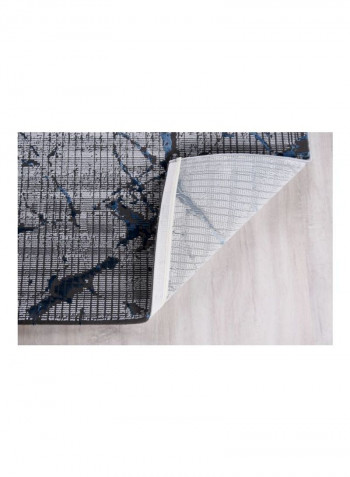 Picasso Collection Contemporary Area Rug Grey/Blue 350x250centimeter