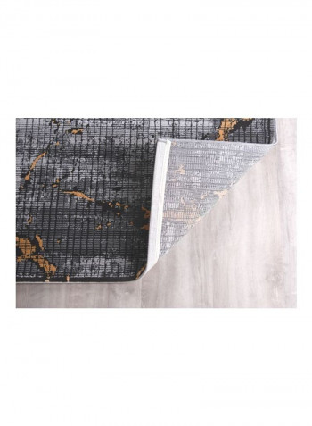 Picasso Collection Contemporary Area Rug Grey/Yellow 350x250centimeter