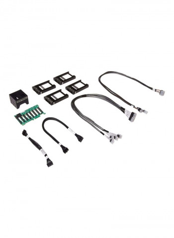 10-Piece AnyBay 8-Bay Backplane Upgrade Kit Black