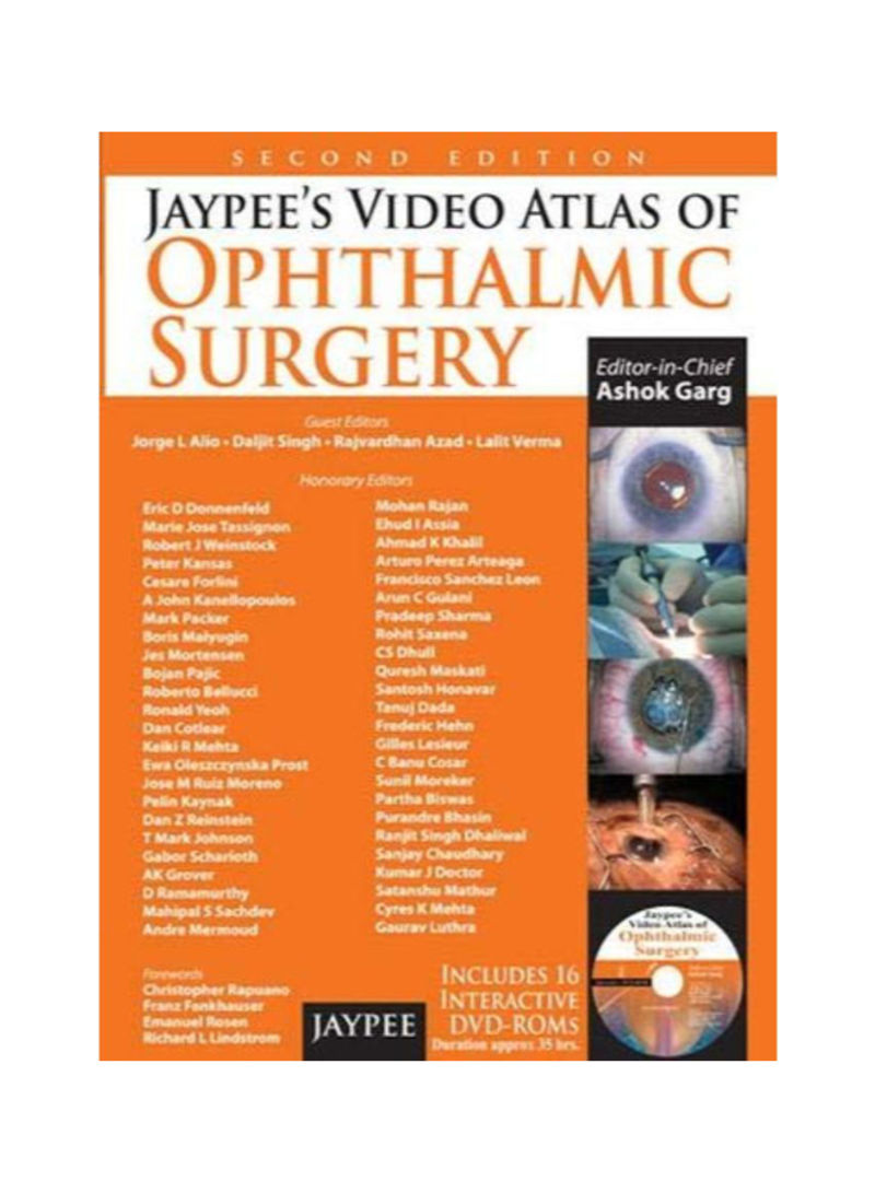 Jaypee's Video Atlas of Ophthalmic Surgery Paperback English by Ashok Garg - 41456