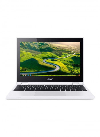 R 11 Chromebook Laptop With 11.6-Inch Display, Celeron Processor/4GB RAM/16 GB eMMC Flash Drive/Intel HD Graphics 400 White