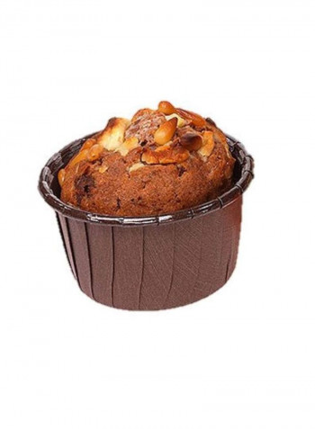 3360-Piece Baking Cup Brown 2.6x1.44inch