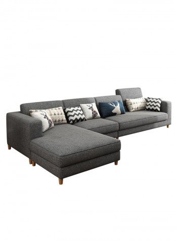 Modern Design L-Shape Sofa Grey