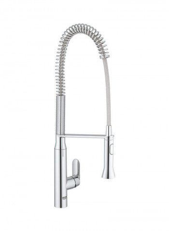 K7 Single-Lever Sink Mixer Silver