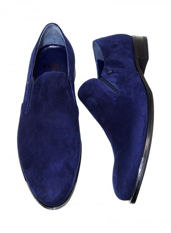 Men's Formal Slip-On Shoes Navy